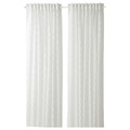SOTSTÄVMAL Sheer curtains, 1 pair, white, 145x300 cm