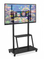 Techly Multifunction Mobile TV LCD Cart 55-100" max. 150kg