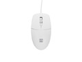 Natec Optical Wired Mouse Ruff 2 1000 DPI, white