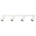 NYMÅNE Ceiling spotlight with 4 spots, white