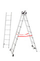 AW Aluminium Ladder Basic 3x6 Steps 150kg