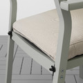 FRÖSÖN/DUVHOLMEN Chair cushion, outdoor, beige, 44x44 cm