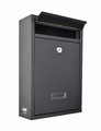 Basic Wall-Mount Letterbox, Anthracite, 215x320x85mm