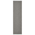 SVARTSENAP Table-runner, grey, 35x130 cm