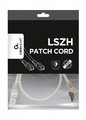 Gembird Patch Cord RJ45 Cat6A S/FTP LSHZ 0.5m, grey