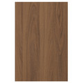 TISTORP Door, brown walnut effect, 40x60 cm