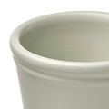 KÖRSBÄRSBJÖRK Plant pot, light grey/beige, 6 cm