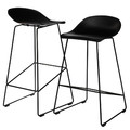 Bar Stool Molly High, black