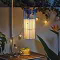 SOLVINDEN Pendant lamp, blue, 48 cm