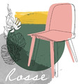 Dining Chair Rosse, black