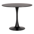 Table Simplet Skinny, round, white