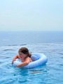Vanilla Copenhagen Inflatable Swim Ring with Seat Baby Lily Skyway