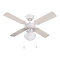 Ceiling Fan Light 92 cm E27 CCT DIM, white