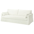 HYLTARP Cover for 3-seat sofa, Hallarp white