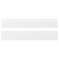 VOXTORP Drawer front, matt white, 2 pack, 60x10 cm