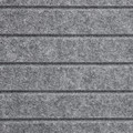 LARKOLLEN Felt panel for sliding doors, dark grey, 60x40-240 cm