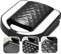 Feel Maestro 3-in-1 Sandwich Maker, Waffle Iron & Grill MR-709