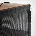 FJÄLLBO Desk, black, 140x70 cm