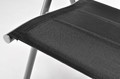 Outdoor Chair MODENA, aluminium, black