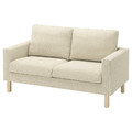 SALTSJÖBADEN Cover for 2-seat sofa, Fridtuna light beige