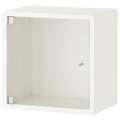 EKET Wall cabinet with glass door, white, 35x25x35 cm