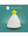 MARY'S LED Christmas Tree Night Light with RGB, White