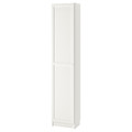 BILLY / OXBERG Bookcase with doors, white, 40x30x202 cm