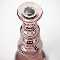 MYRMOSAIK Candlestick, pink, 22 cm
