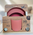 Bo Jungle B-CPLA Biodegradable Children's Tableware Set 5pcs Terracota