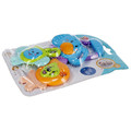 Bam Bam Rattle Saari 4in1, assorted colours, 4m+