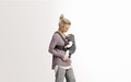 BABYBJÖRN - Baby Carrier MINI 3D Jersey, Dark Grey 0-12m