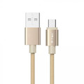 V-TAC Cable microUSB 1m 2.4A, gold