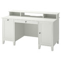 IDANÄS Desk with add-on unit, white