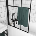 GoodHome Thermostatic Bath Mixer Cavally, black