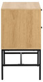Bedside Table Nightstand Albany, natural oak