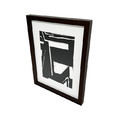 GoodHome Picture Frame Islande 30 x 40 cm, walnut