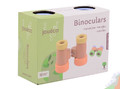 Joueco Wooden Binoculars, green-blue, 18m+