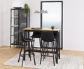 Display Cabinet Newcastle, high, black