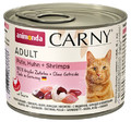 Animonda Carny Adult Cat Food Turkey, Chicken & Shrimps 200g