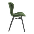 Chair Batilda, velvet, forest green