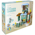 Kitchen Cooking Playset with 64 Accessories, assorted colours, 3+
