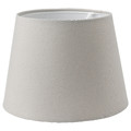SKOTTORP Lamp shade, light grey, 33 cm