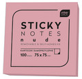 Sticky Notes Nude 75x75/100 Sheets, 1pc, assorted colours