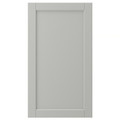 LERHYTTAN Front for dishwasher, light grey, 45x80 cm