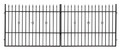 Double Swing Gate Steel 400 x 150 cm