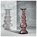 MYRMOSAIK Candlestick, pink, 22 cm