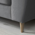 SLATORP 2-seat sofa, Hakebo dark grey