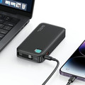 USAMS Power Bank Powerbank 10000mAh 20W Retractable USB-C Cable