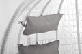 Hanging Cocoon Chair BAHAMA, in-/outdoor, white