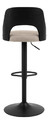 Bar Stool Lucy, beige/black